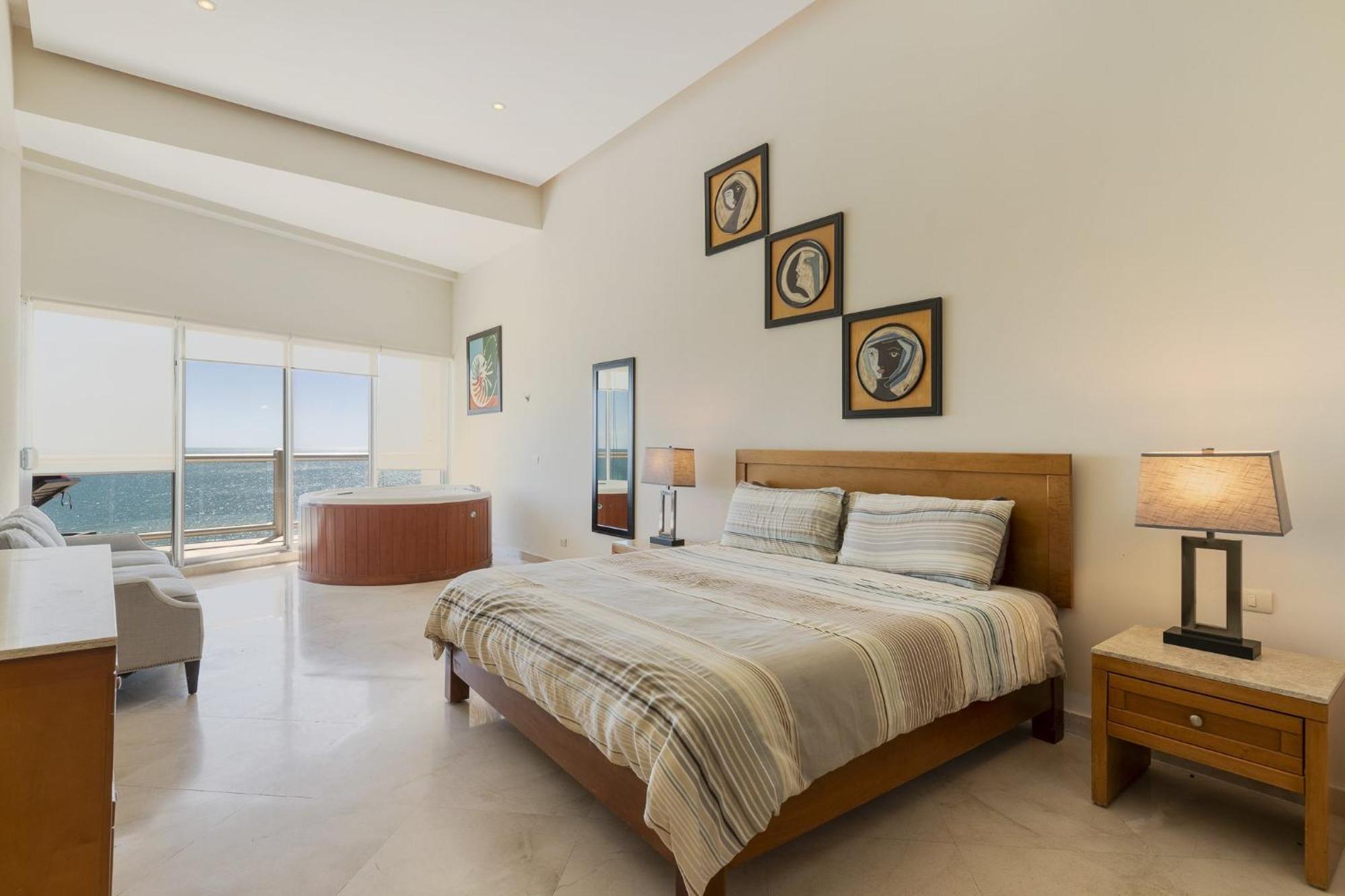 Luna Blanca Penthouse By Kivoya Puerto Peñasco الغرفة الصورة